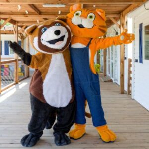 Homi et Topi mascottes