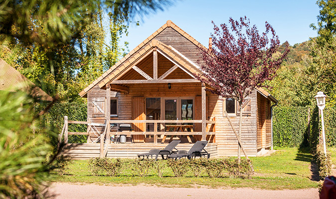 chalet en bois premium