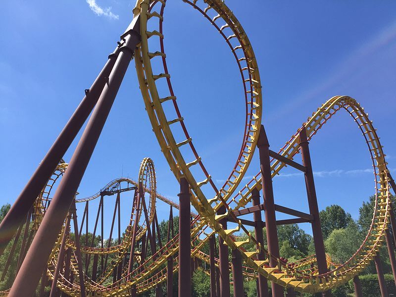 Loopings au Parc Astérix