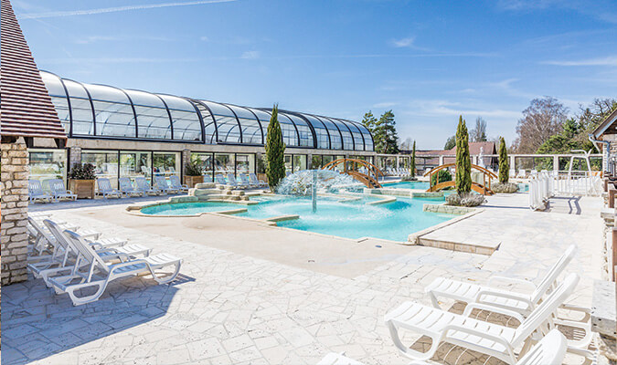 le parc aquatique vu de l'extérieur